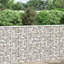 Lit surélevé en acier galvanisé Trapezium Gabion-1295722150