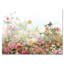 Art floral sur toile, impression de fleurs rose et vert jardin-1462991206-1462991227