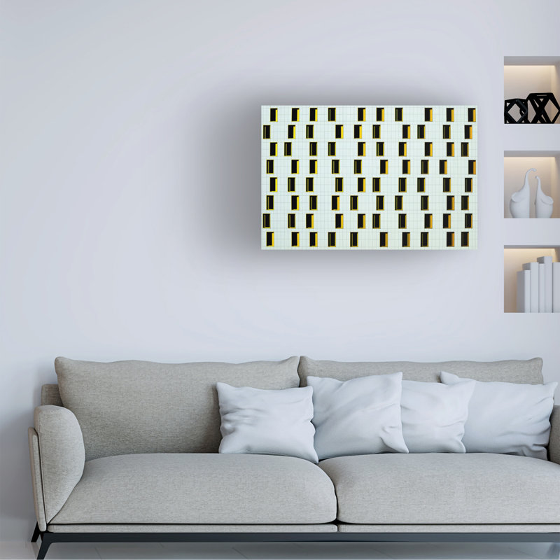 Nick Van Dijk 1 Line Missing Canvas Art, 12" H x 19" W