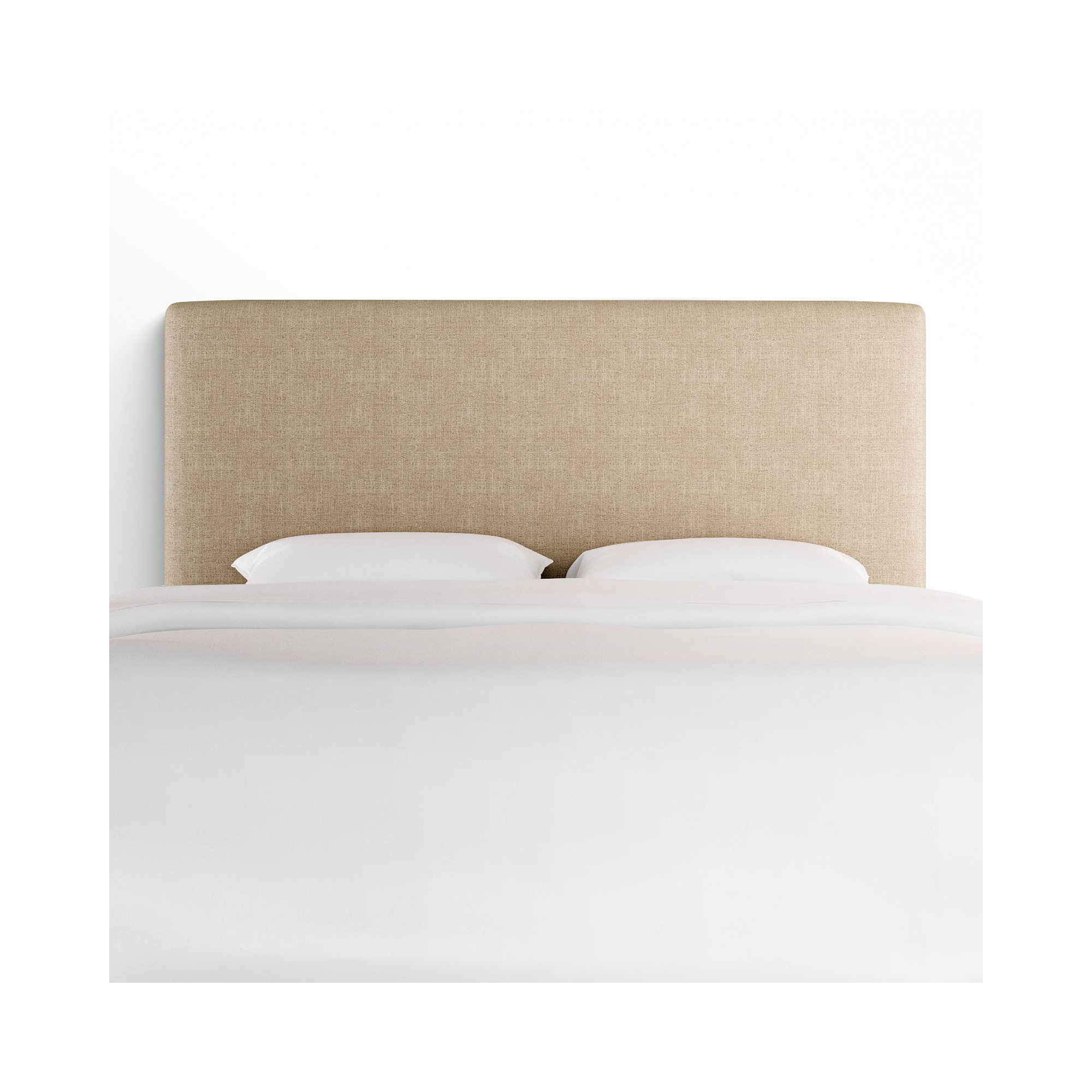 Eisley Upholstered Headboard, Zuma Natural Textured Linen, California King