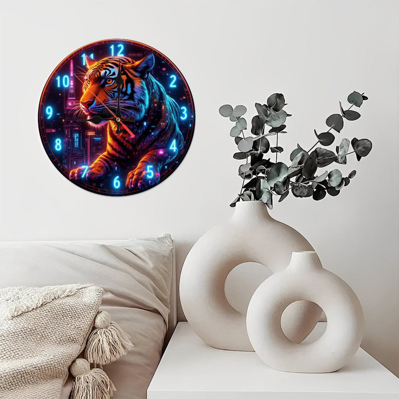 Horloge murale Tiger