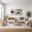 Impression sur toile encadrée noire et blanche-125011547-125011549
