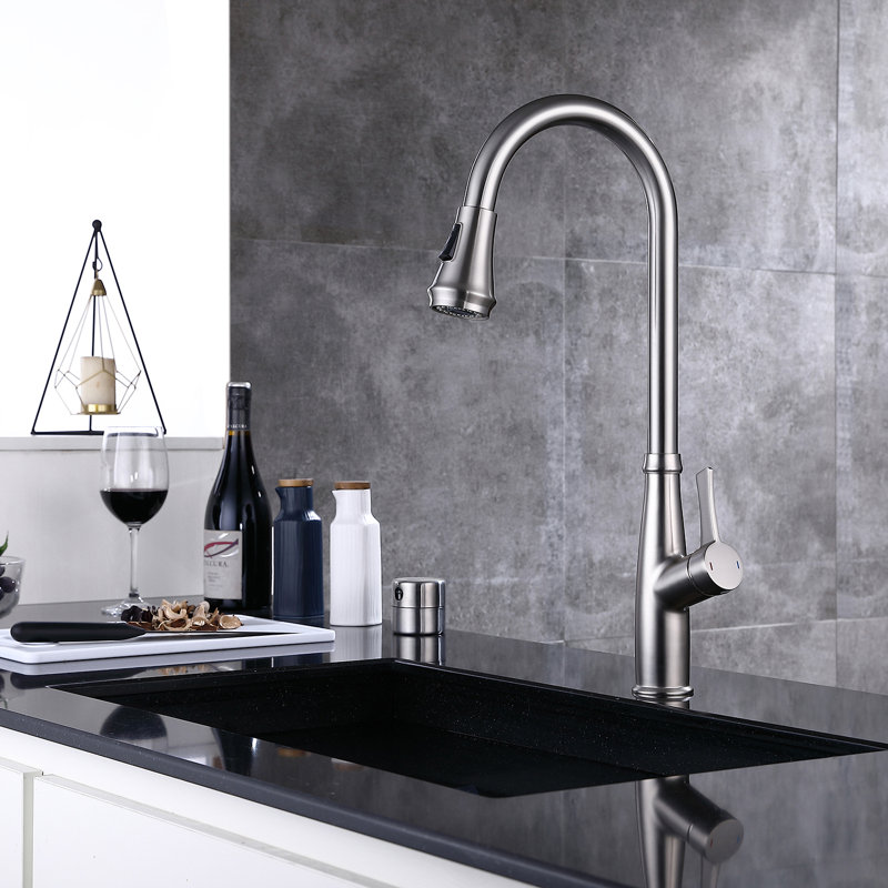 Aqua Gallery Pull Down Kitchen Faucet