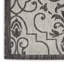 Trofin Rectangle Machine-made Power Loom Abstract Ivory/Charcoal Indoor/Outdoor Area Rug-55379094