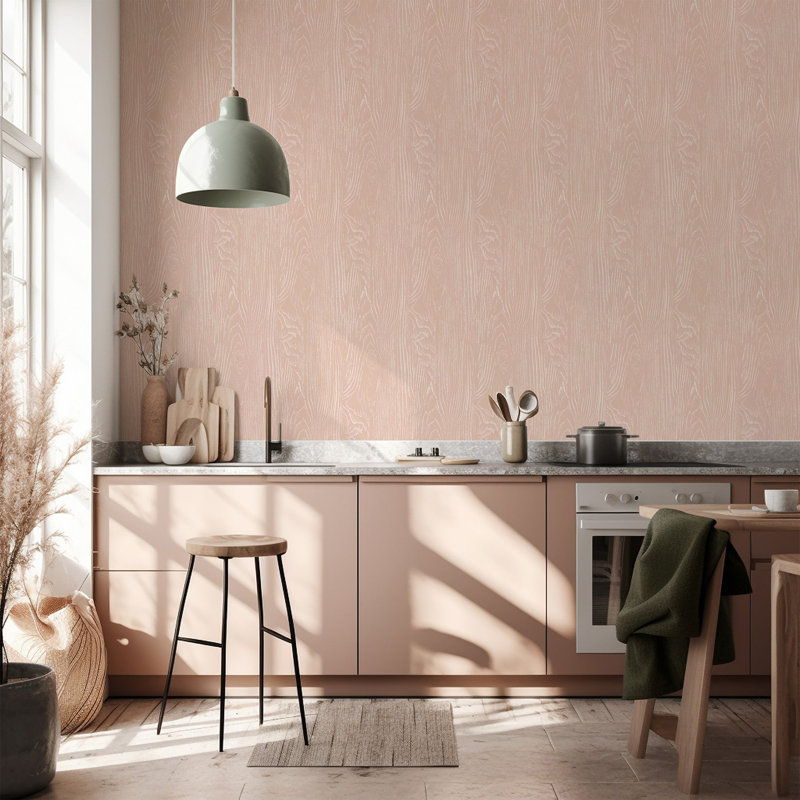 Papier peint grain de bois Faux Bois