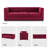 Andenne 89" Upholstered Sofa-981236399