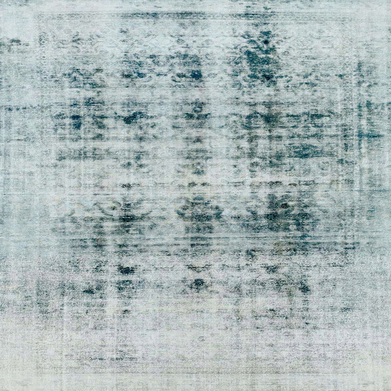 Tapis abstrait moderne 2089, Carré 6 pi