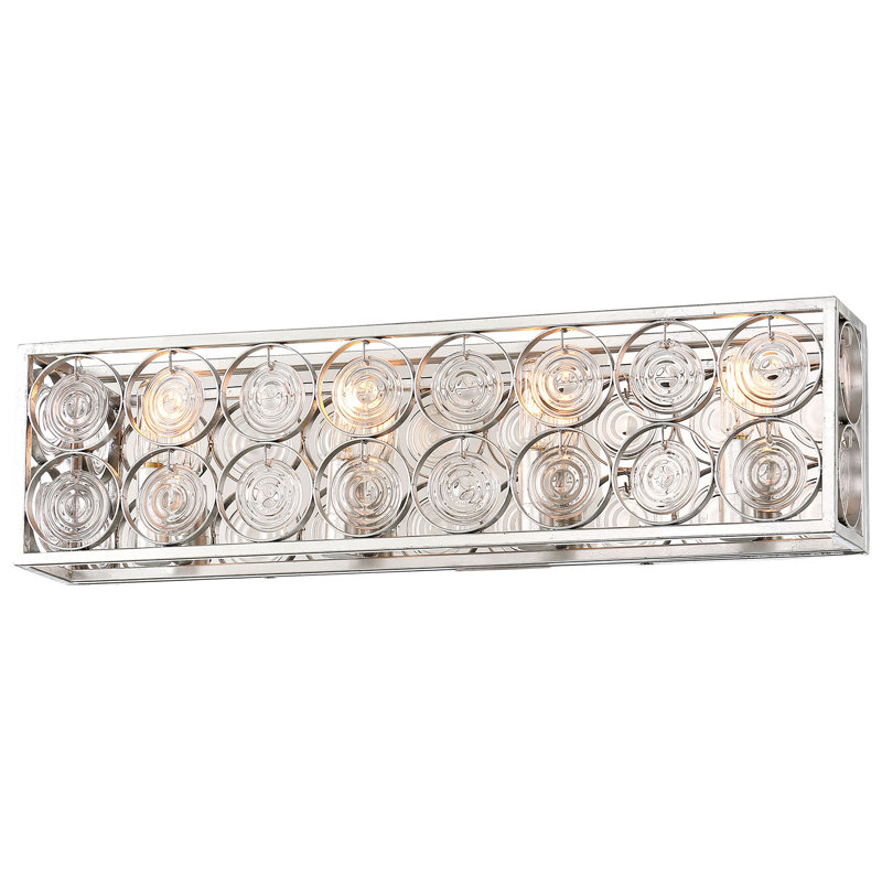 Barre d’éclairage de salle de bain 4 lumières Ladwig