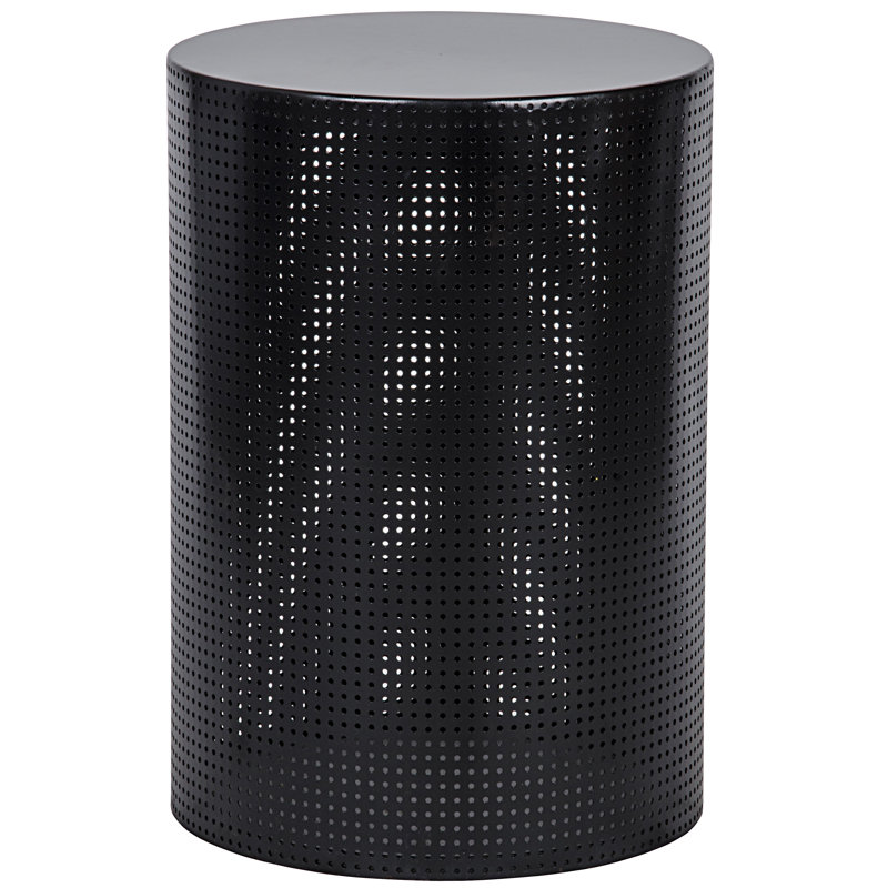 Dixon End Table, Matte Black