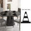 Table de salle à manger 48 po Hollis-2043857815-2043857812