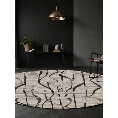 Tapis gris lavable à la machine