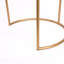 Tables gigognes rondes en marbre naturel