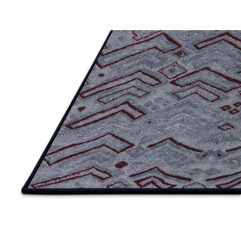 Tapis abstrait moderne 4889, Rectangle de 2 pi x 3 pi
