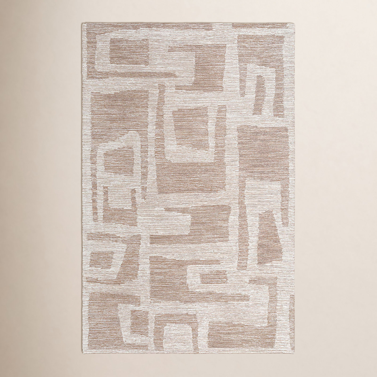 Flannery Hand-Tufted Wool Rug, Rectangle 5' x 8'