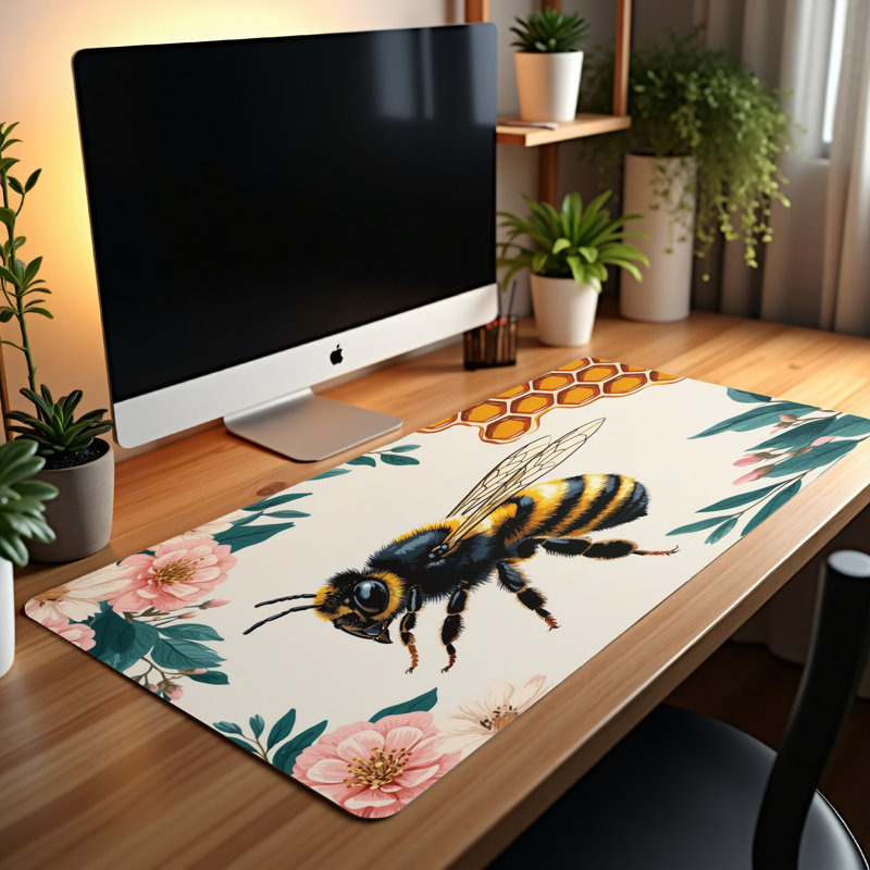 Polyester Desk Pad, 23.6x13.8