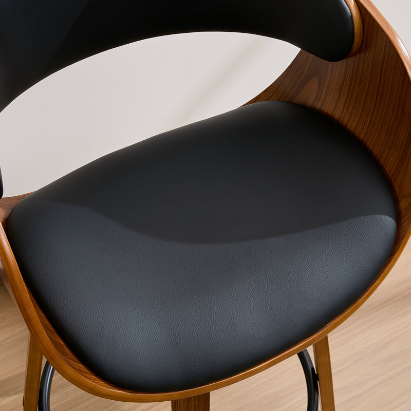 Tabouret de bar 30 po Modern, Tabouret de bar (siège d'une hauteur de 30 po), Noir
