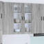 Vidaxl Kitchen Wall Cabinet White 60 X 31 X 100 Cm Engineered Wood-121218195-121218205