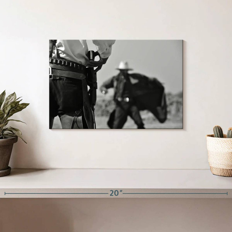 Lelar Cowboy Duel, 8" H x 12" W