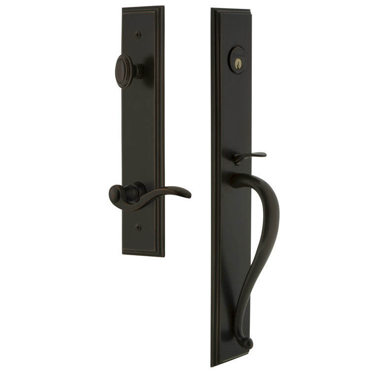 Carré Complete Inactive Dummy Handleset with Bellagio Lever and Rosette