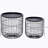 Cynne Steel Top Nesting Tables