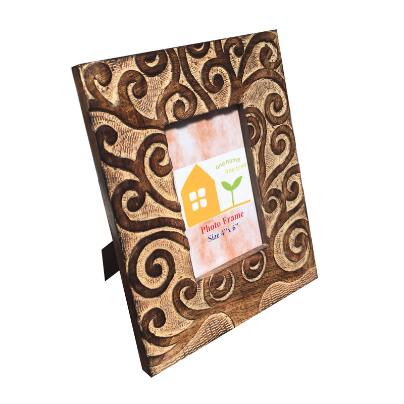 Lomita Solid + Manufactured Wood Picture Frame, Brown, 20cm x 26cm