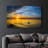 Lekeya Elegant Tempered Glass Wall Art Painting, 13.8 x 21.7 inches | 100% Tempered Glass, Thickness: 0.16 inches | UV Printed for Vibrant Colors | Perfect for Home Decor, Living Room, & Office Spaces