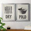 Vintage Laundry II - Ensemble de 2 encadrements d'art textuel sur toile-1382886362-1382886363
