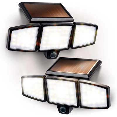 9 Watt LED Battery Operated Flood Light with Motion Sensor
