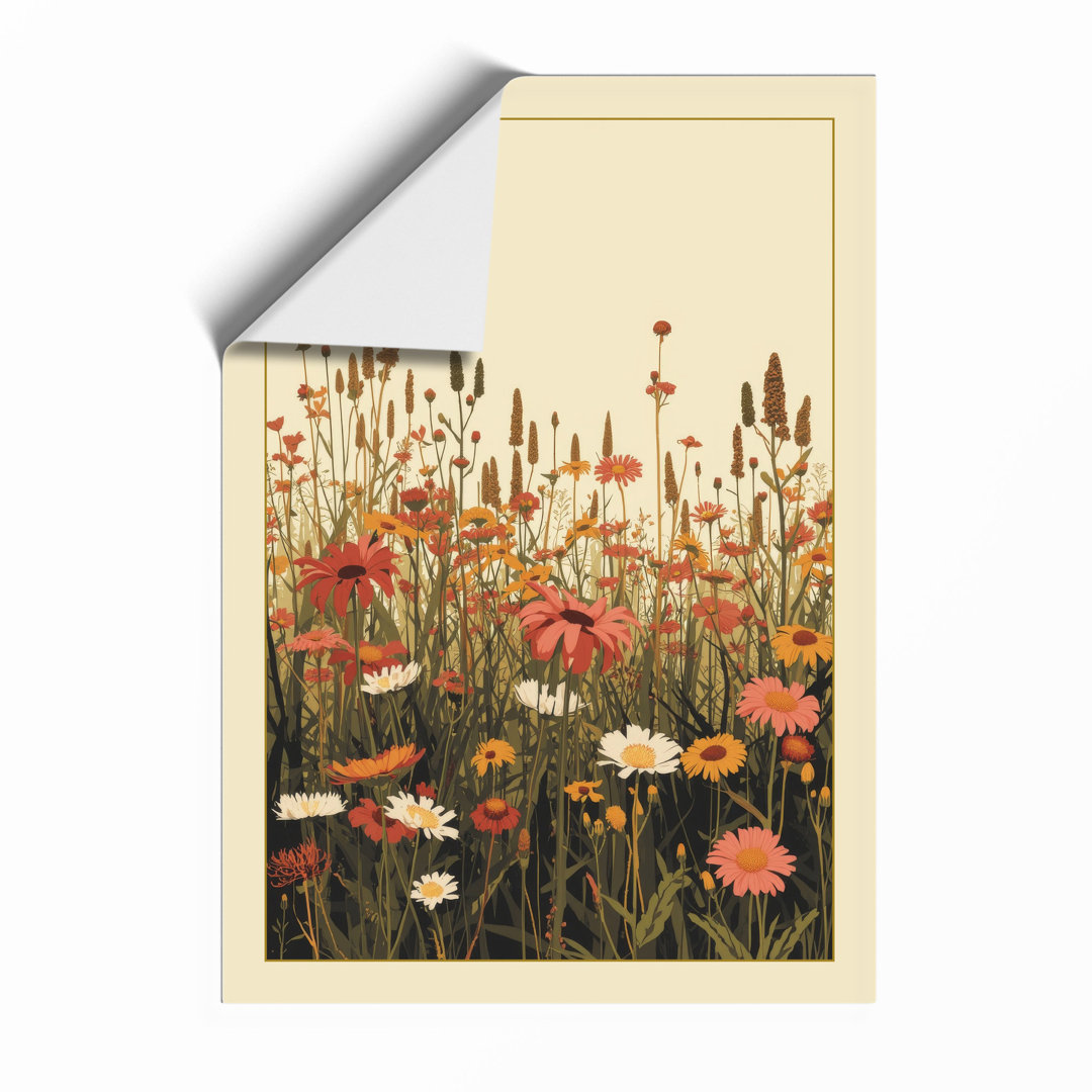 Wildflower Meadow Botanical - Framed Print
