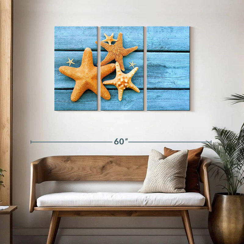 Étoile de mer rustique, H 28 po x l 45 po