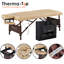 Ensemble de table de massage portative 30 po avec accessoires Crème Wrought Studio ™ Del Ray