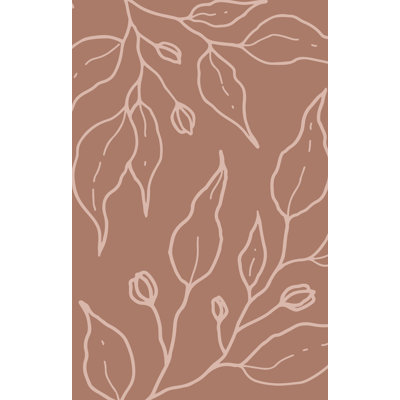 Floral Matte Wallpaper