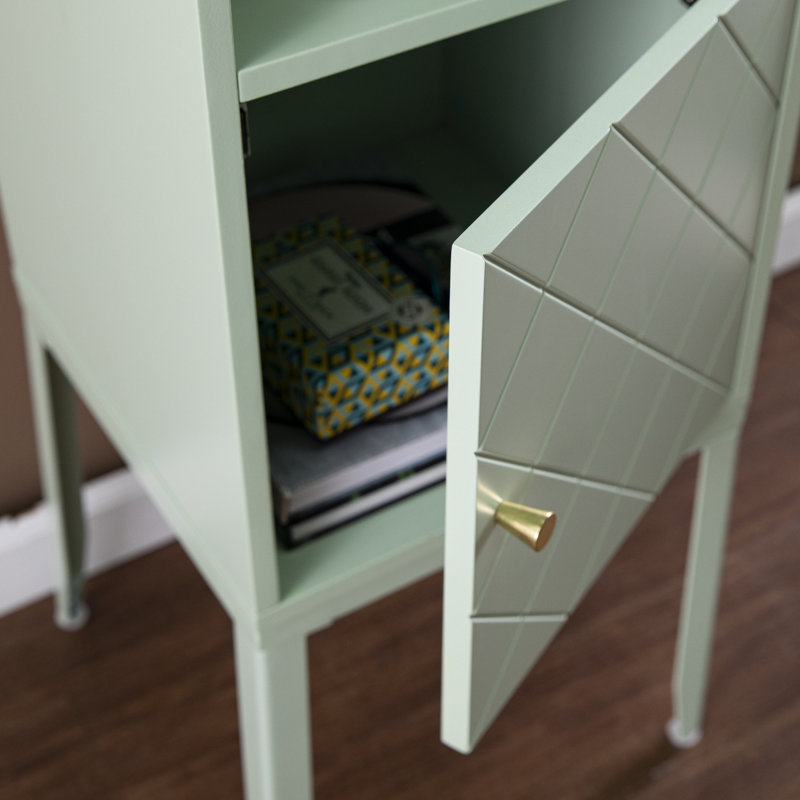 Tall Storage Cabinet - Mint
