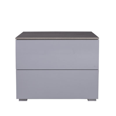 Privilegio 55cm W Particle Board / Chipboard Bedside Table
