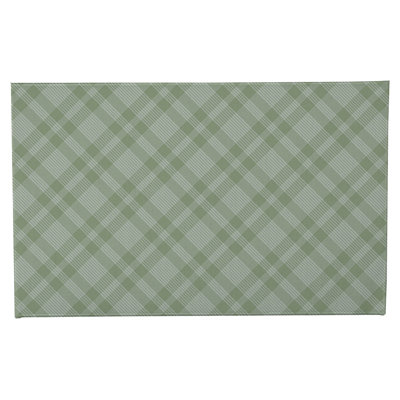 Lily Tartan Non-Skid Bath Mat