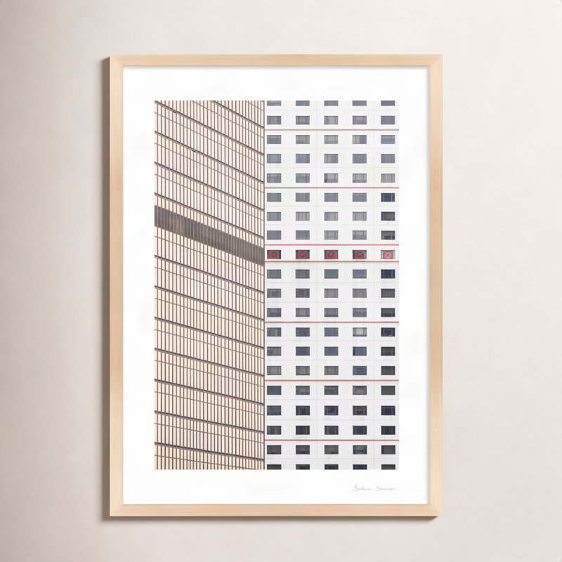 Loui hong kong 1 par Svetlana Smirnova - photographie avec cadre, H 30 po x l 21 po x P 1,25 po, Cadre érable