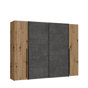 Artisan Oak/Dark Grey