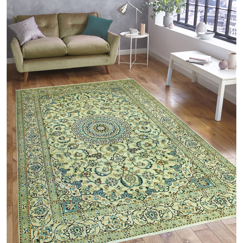 Jameria One-of-a-Kind 6'4" X 9'8" 1980s Wool Area Rug