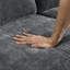 Canapé modulaire réversible avec repose-pieds en chenille de 80 po Piergaetano-1785521180