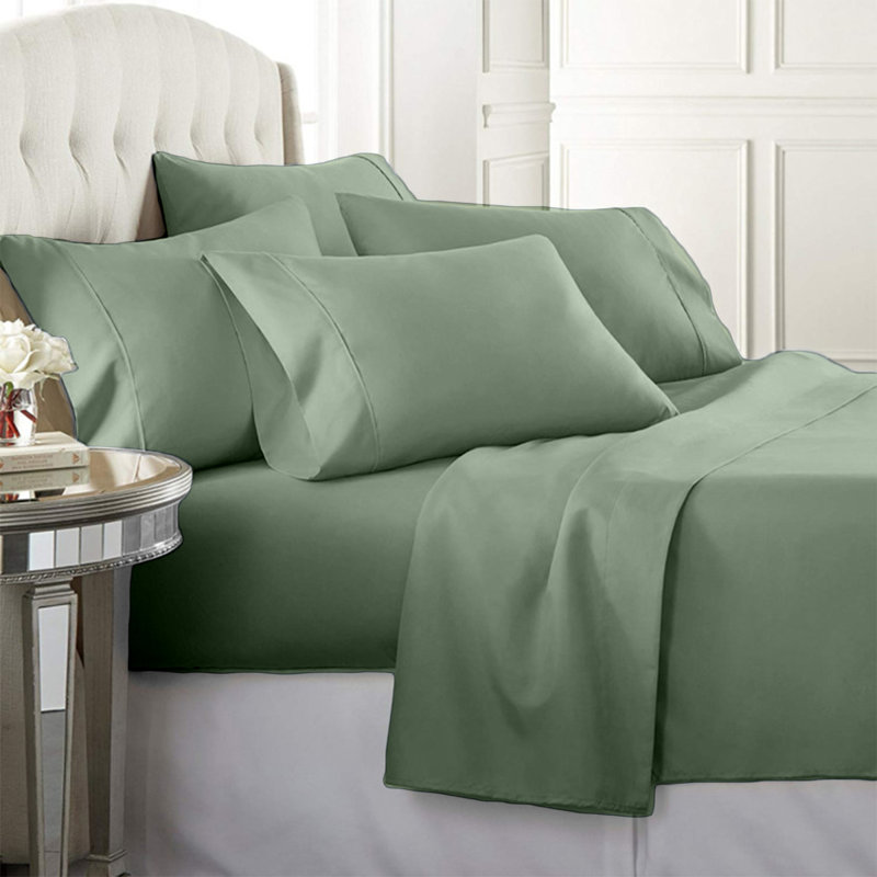 Microfiber Sheet Set, Sage