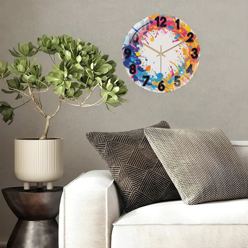 Horloge murale 12 po