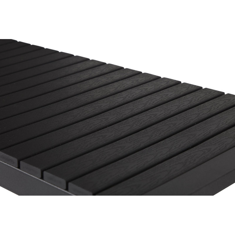 Torben Powder Coated Steel Outdoor Bench