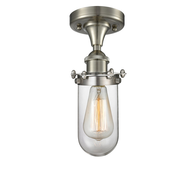 Plafonnier semi-encastré 6 po 1 lumières simple Amell