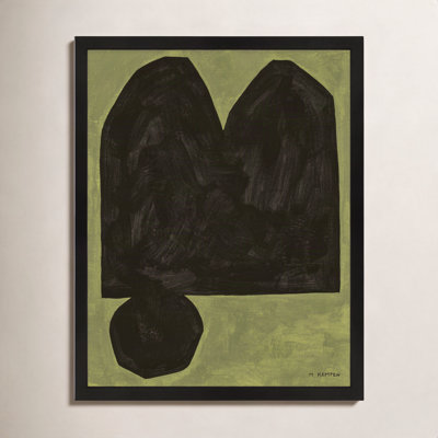 Lyndsey "Module on Green 3" Painting