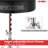 5 Core Drum Throne Adjustable Guitar Stool Padded Seat + Drum Practice Pad Snare Drumming Stand-107558014