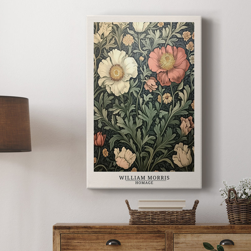 WM MORRIS Series CMXLVI -Gallery Wrapped Cavas, 36" H x 24" W