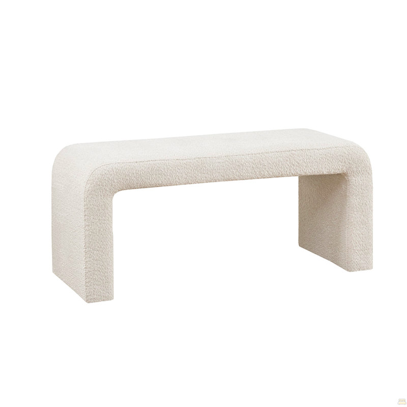 Banc Boucle crème l 42 po