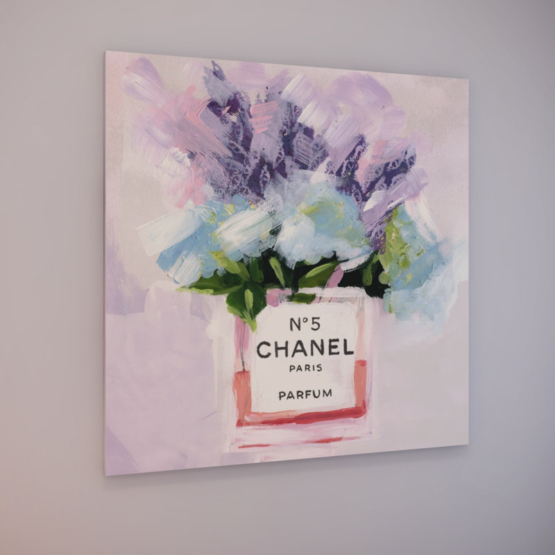«Paris N5», impression sur toile tendue, 20" H x 20" L x 1,5" D