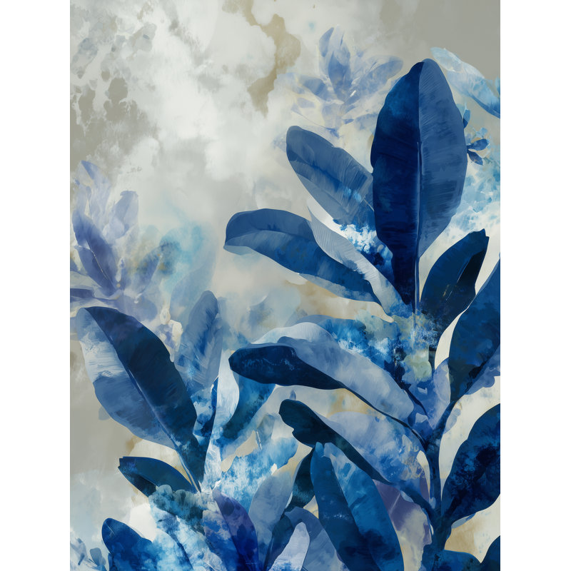 A Symphony in Blue, 20" H x 26" W