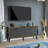 59'' Wide Rectangle Console With Reflective Strip-110432429